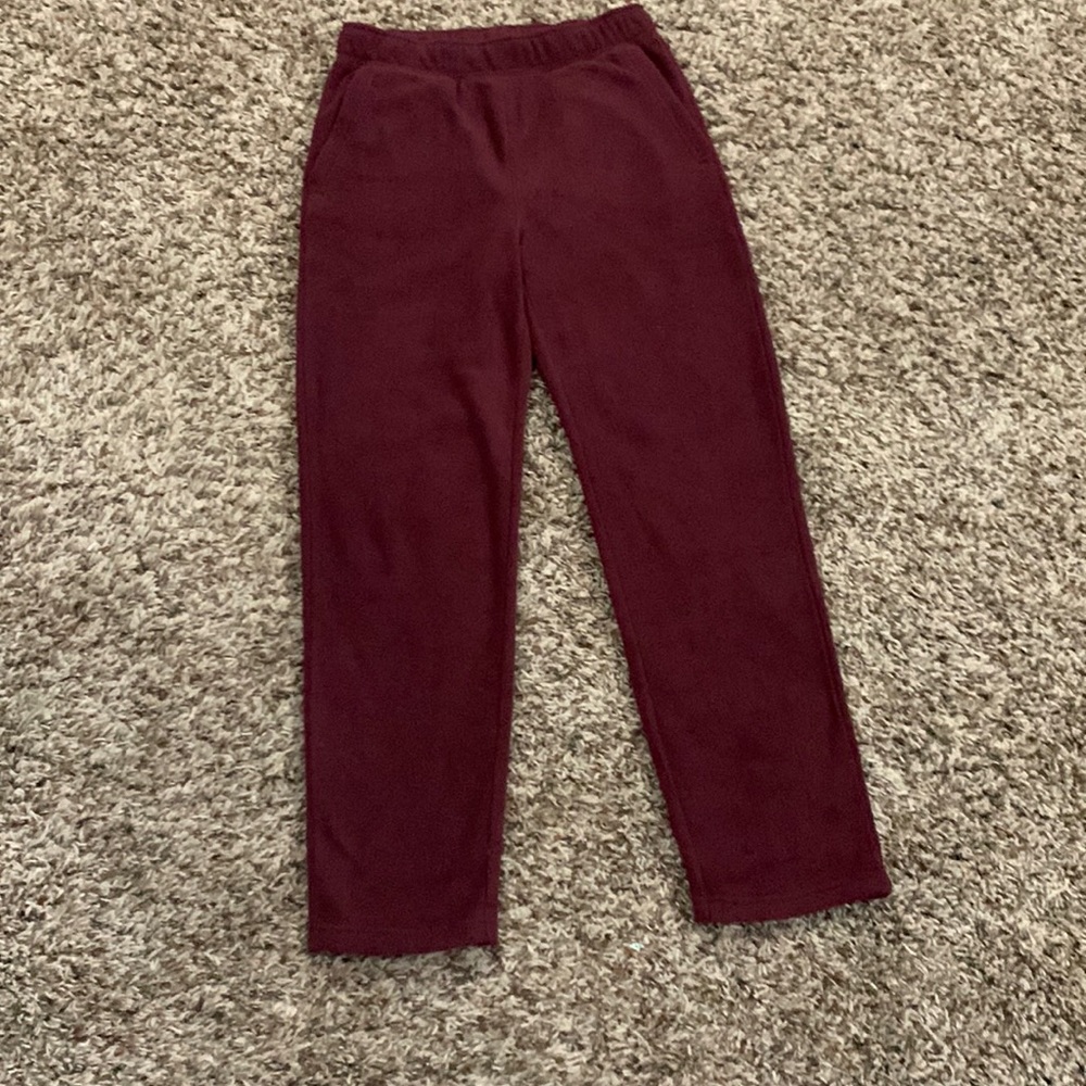 Maroon pants from old navy